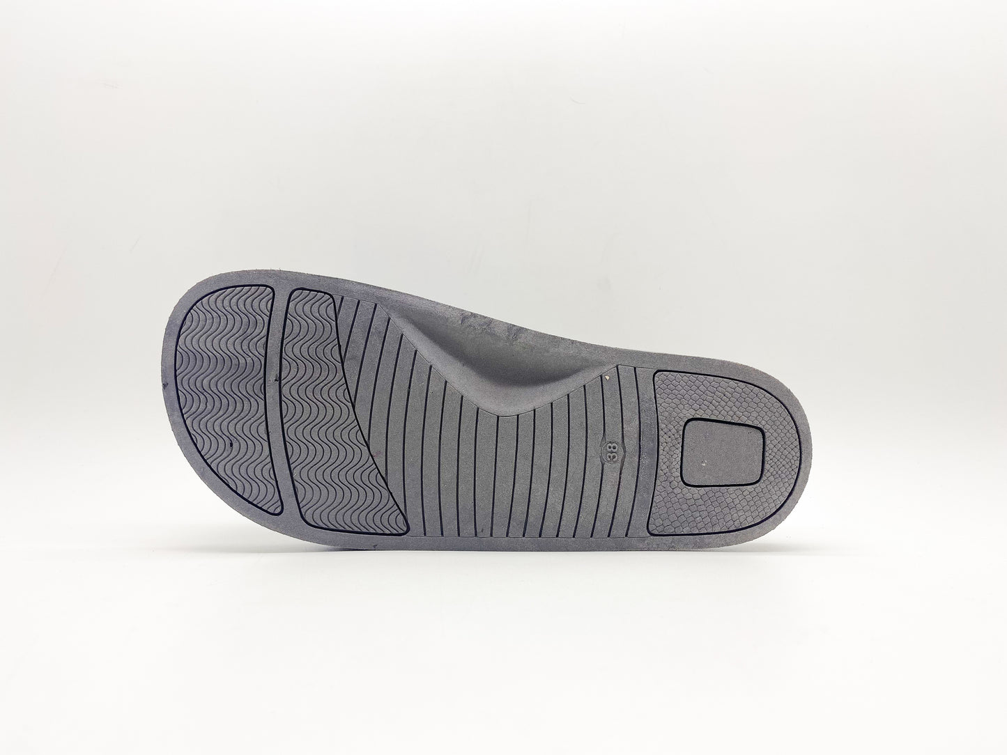 thies 1856 ® Eco Beach Slide vegan blue grey