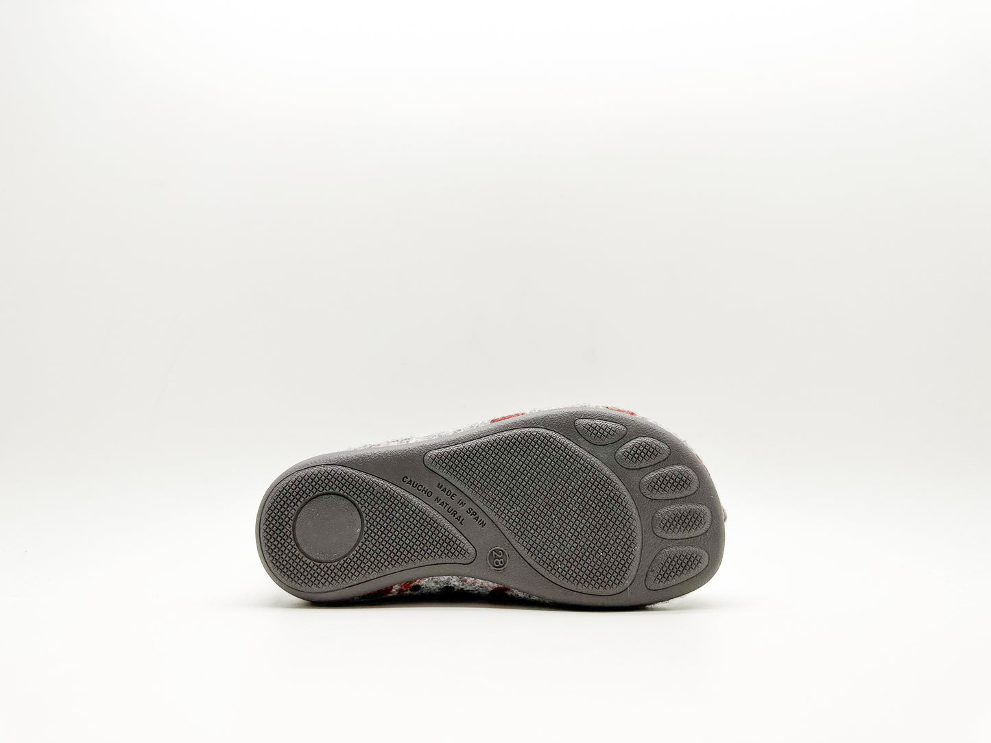 thies 1856 ® Kids PET Squirrel Slipper Boot vegan light grey