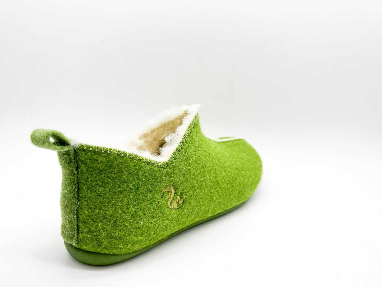 thies 1856 ® Slipper Boots light green with Eco Wool (W)