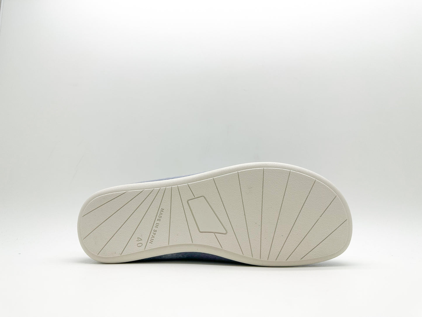 thies 1856 ® Recycled PET Slipper vegan blue fog