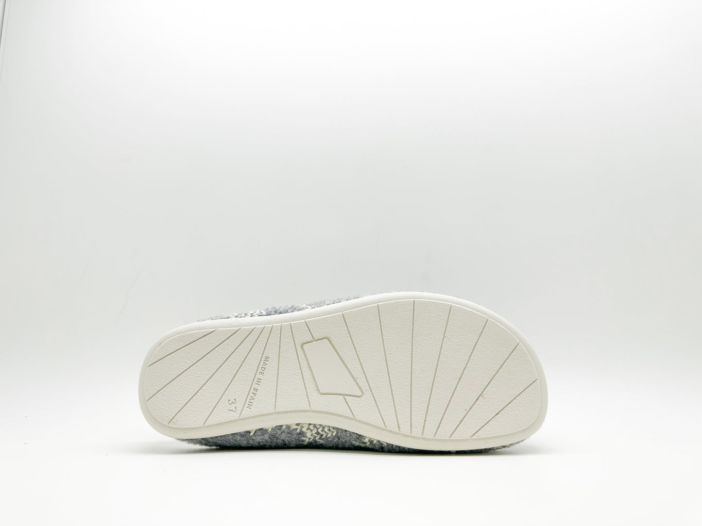 thies 1856 ® Recycled Reindeer PET Slipper vegan grey