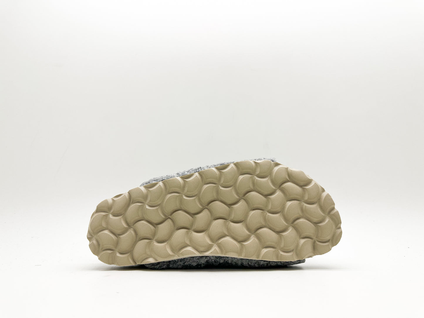 thies 1856 ® Kids Organic Teddy Sandal wolf grey