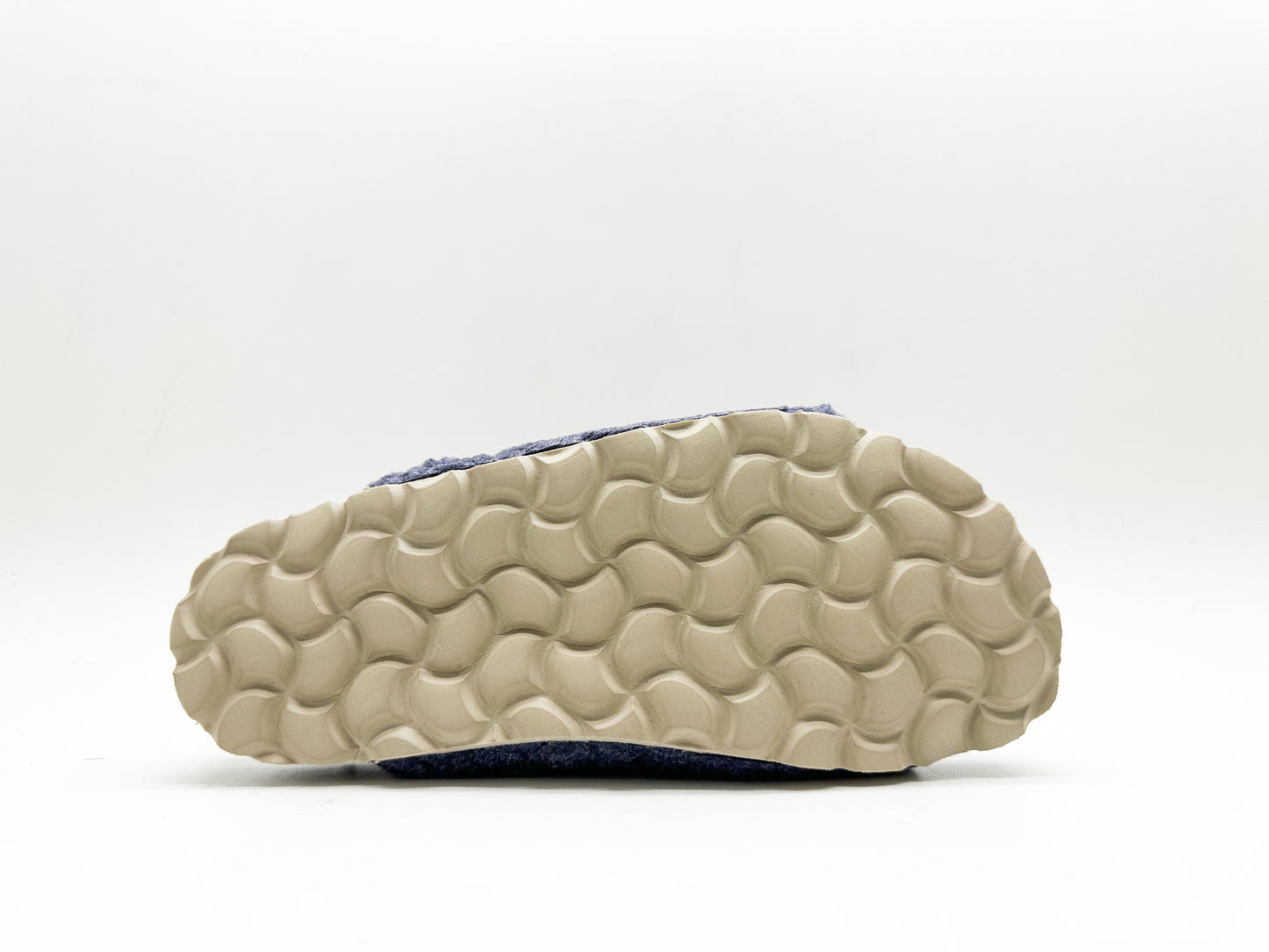 thies 1856 ® Kids Organic Teddy Sandal blue grey