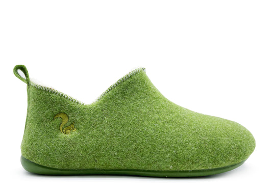 thies 1856 ® Slipper Boots light green with Eco Wool (W)