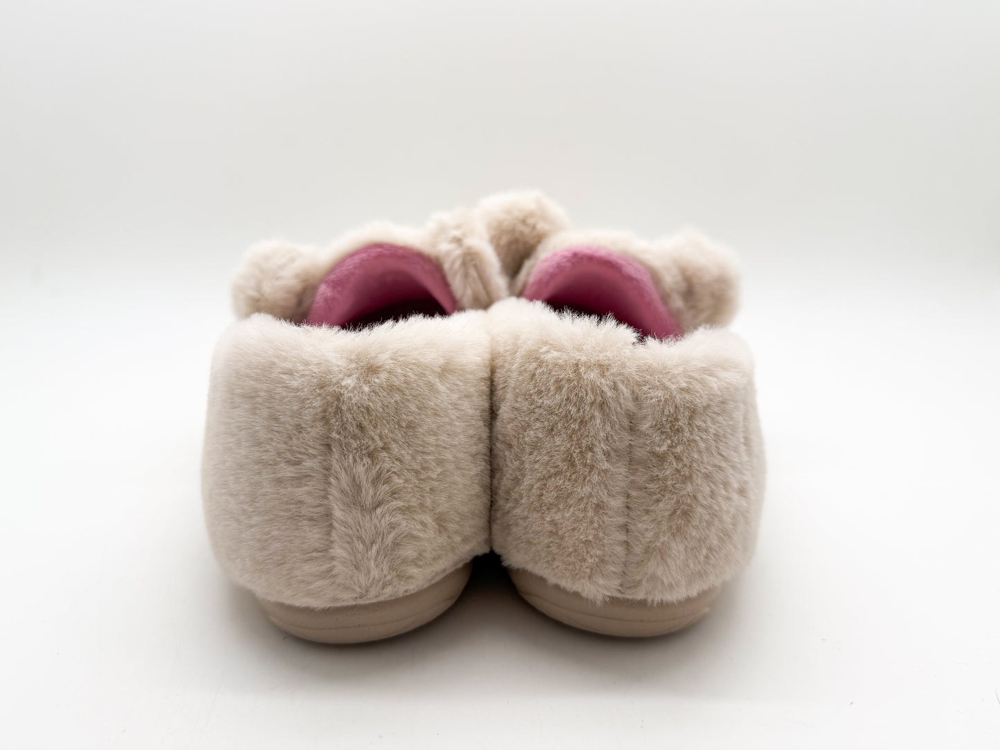 thies 1856 ® Rec Rabbit Closed Slipper vegan beige