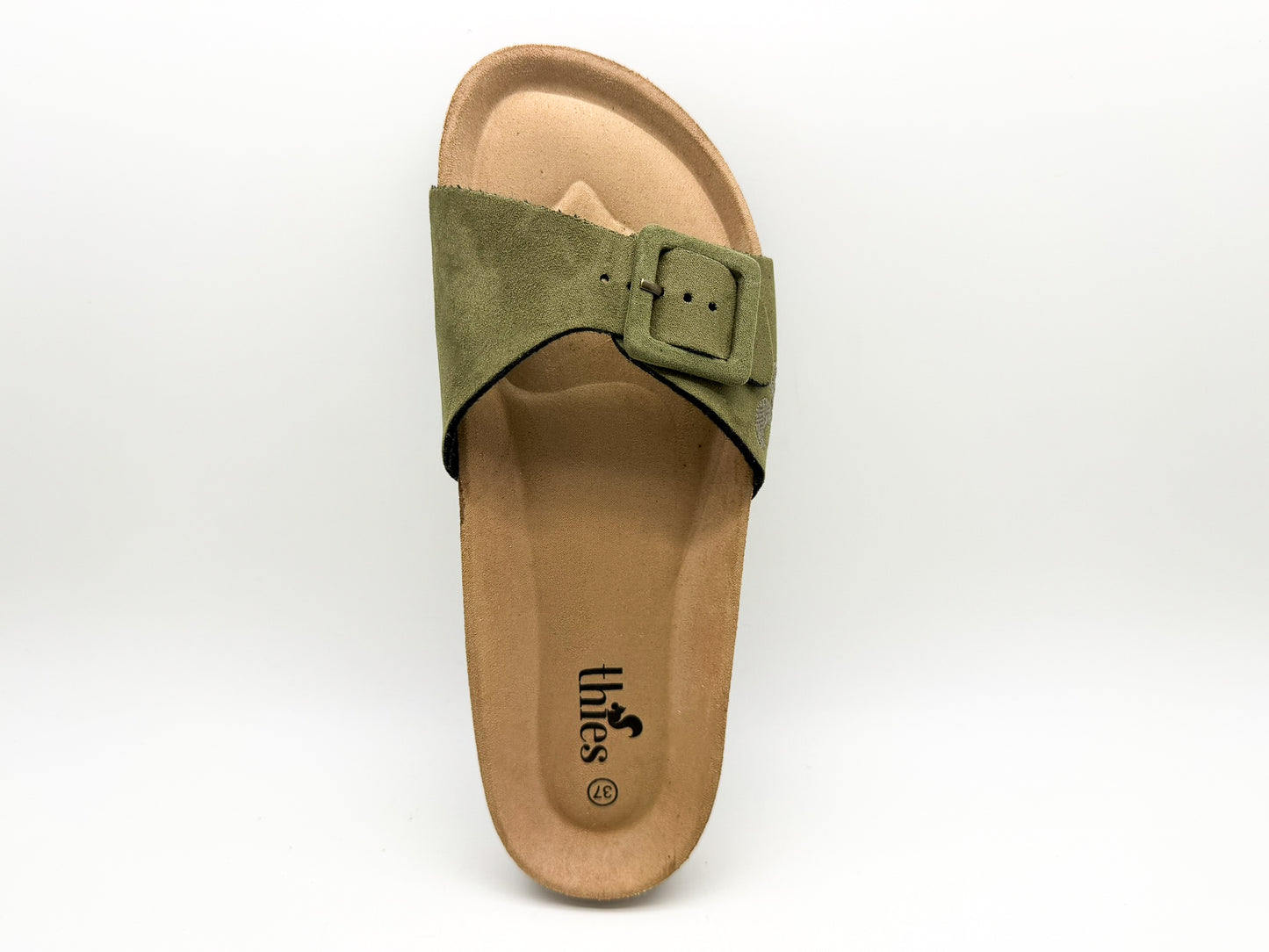 thies 1856 ® Eco Bio Covered Strap Sandal vegan cactus