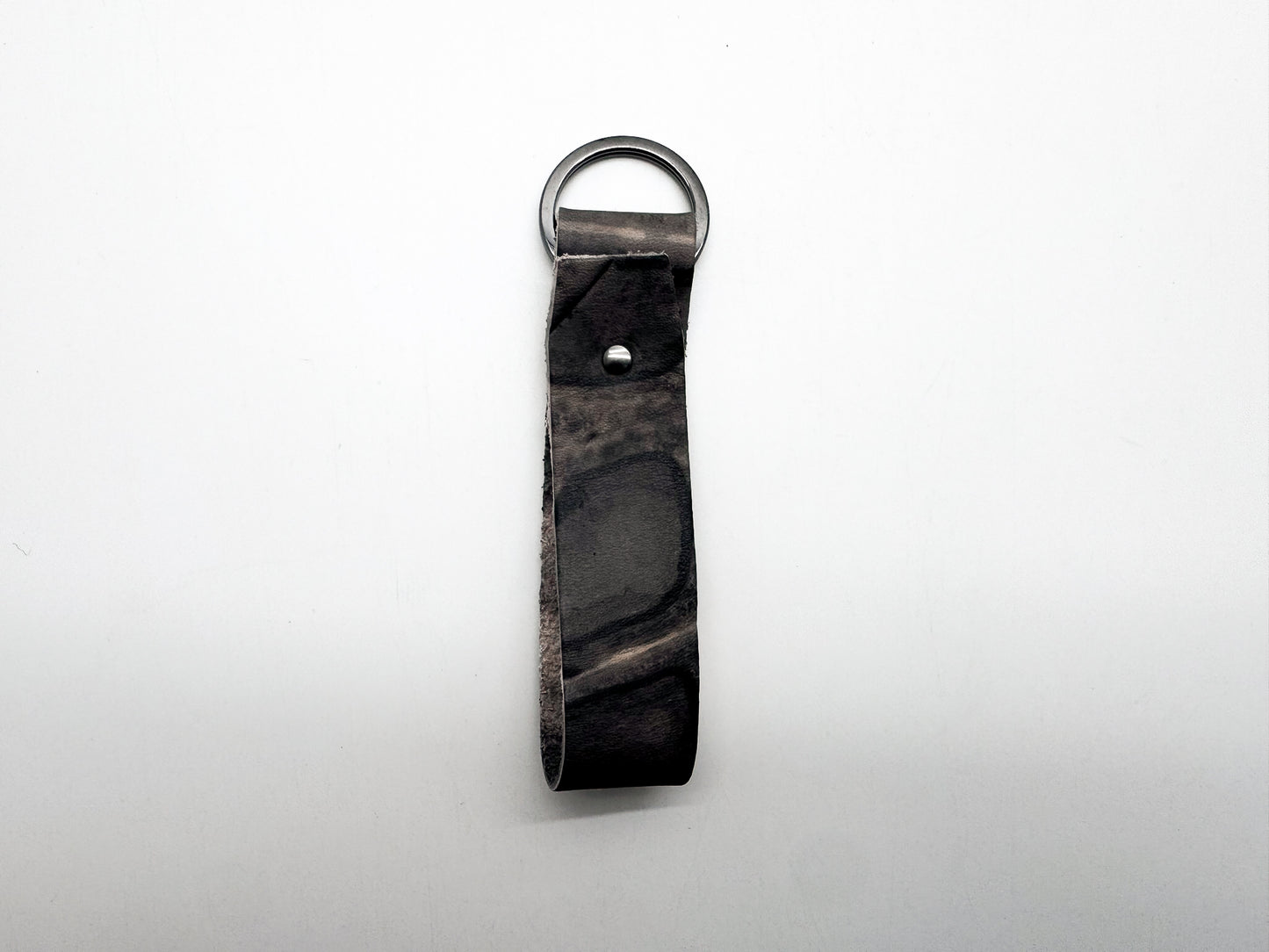 nat-2™ Leather Keychain rusted tan