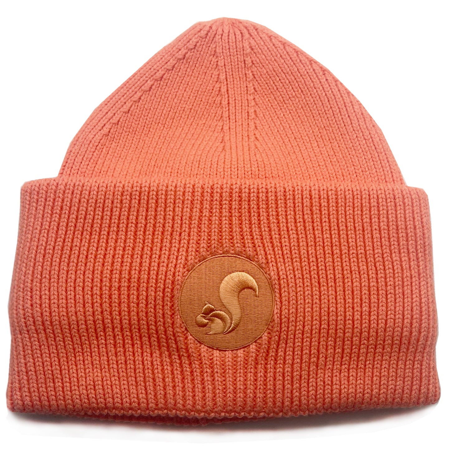 thies vegan Organic Beanie salmon