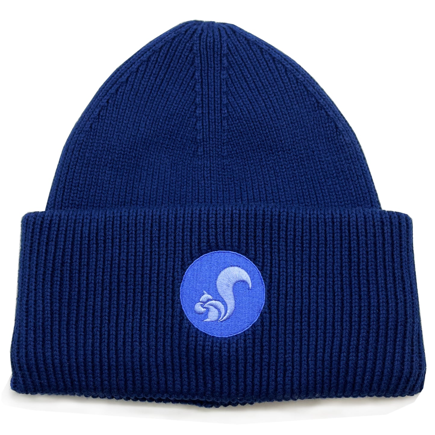 thies vegan Organic Beanie state blue
