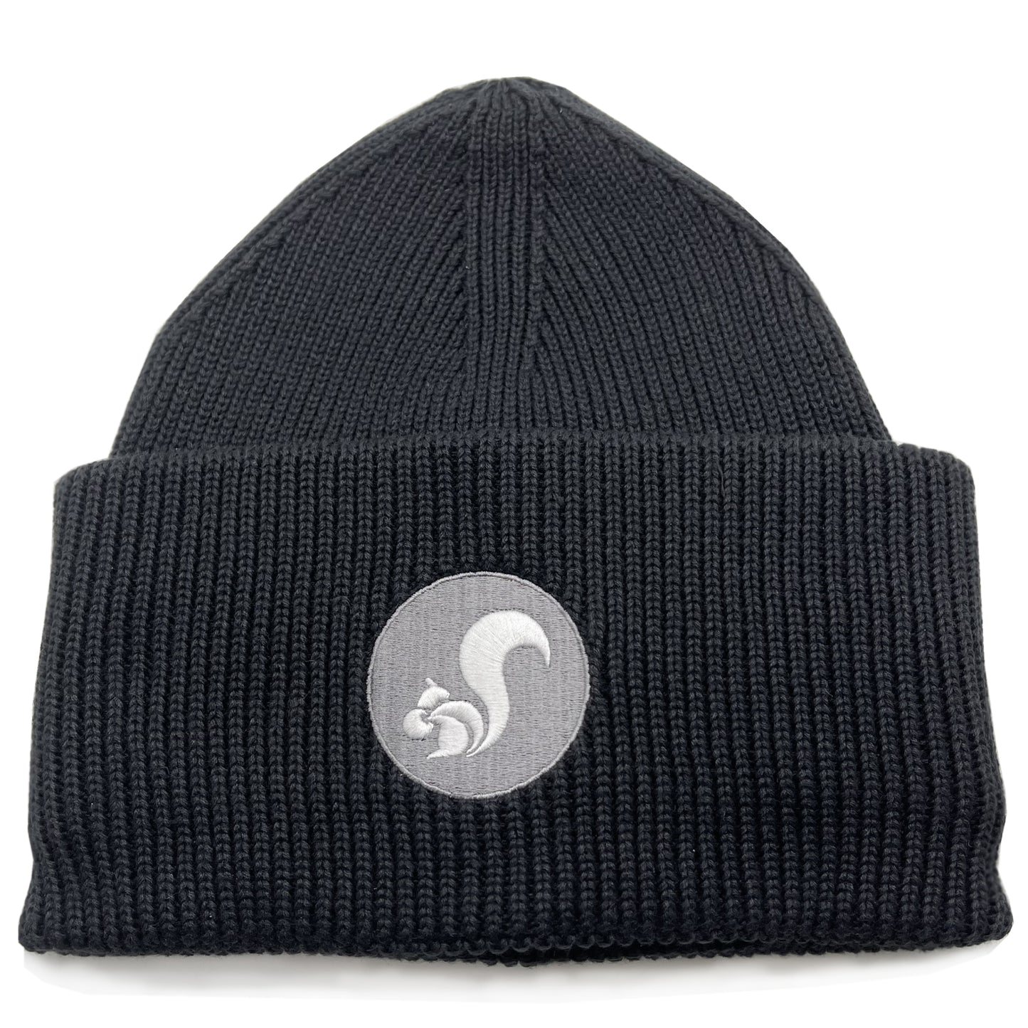 deze vegan Recycled Beanie donkergrijs (W/M/X)