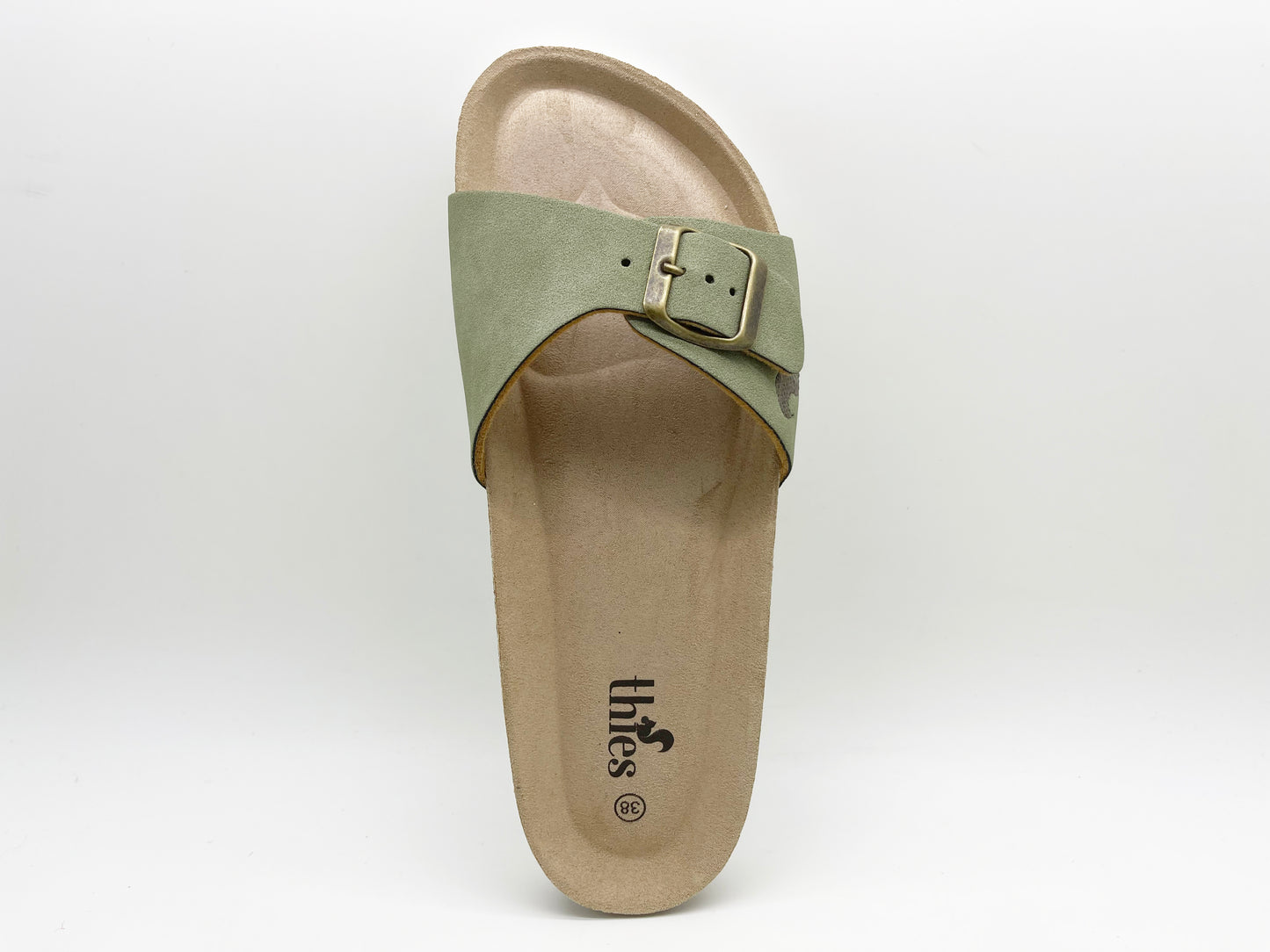 thies 1856 ® Eco Bio Strap Sandal vegan emerald