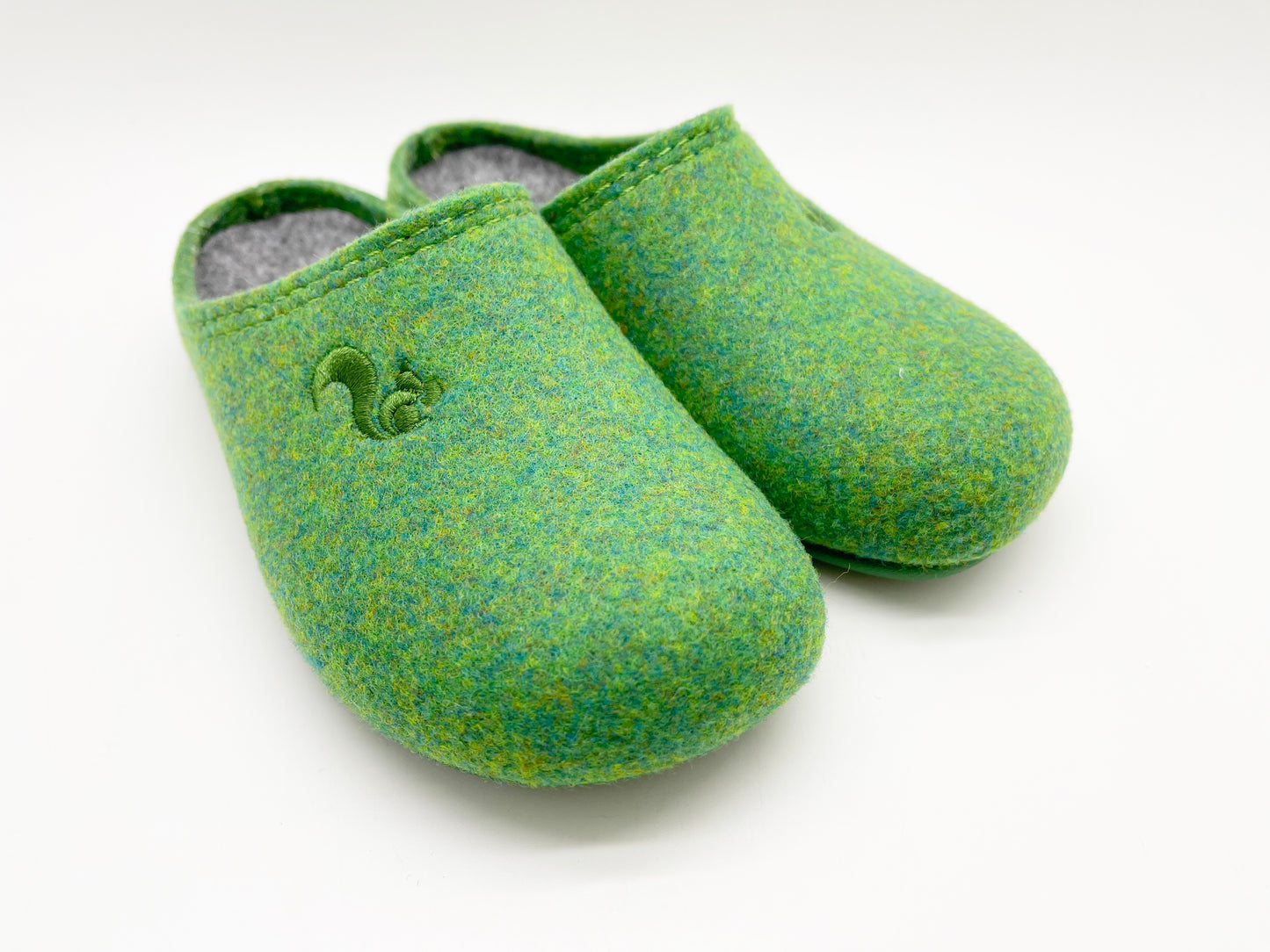 thies 1856 ® Recycled PET Slipper Kids vegan verde green