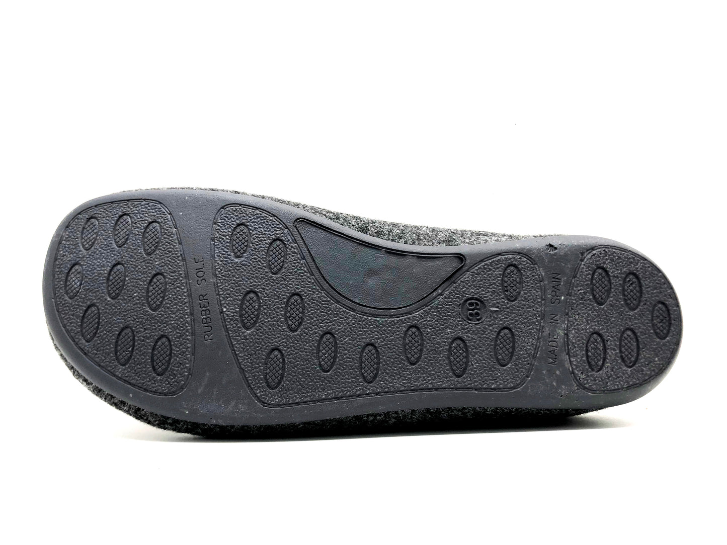 thies 1856 ® Recycled PET Slipper vegan dark grey