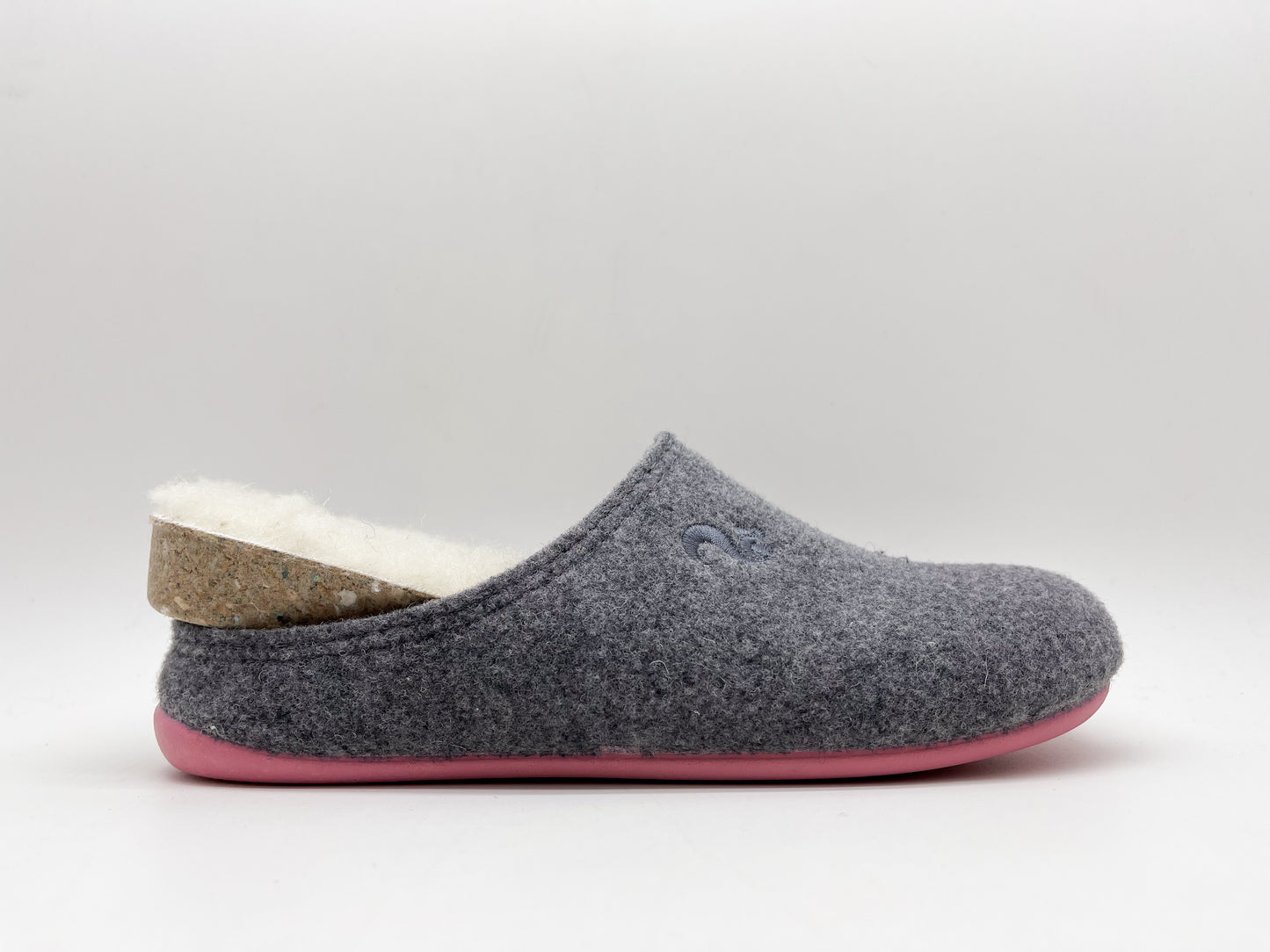 thies 1856 ® Recycled Wool Slippers grey rose