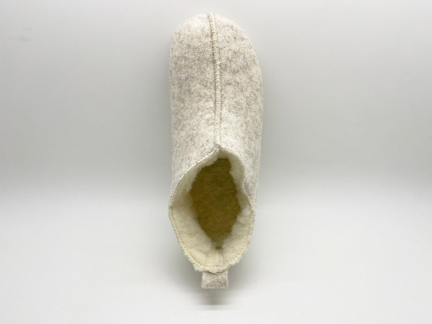 thies 1856 ® Slipper Boots beige with Eco Wool