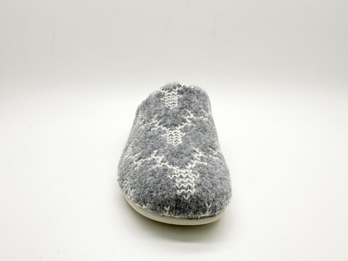 thies 1856 ® Recycled Reindeer PET Slipper vegan grey (W/X)