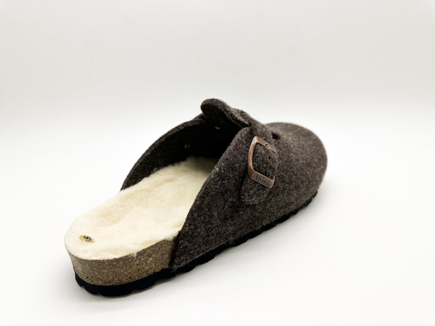 thies 1856 ® Recycled Wool Clog marron (W/M/X)