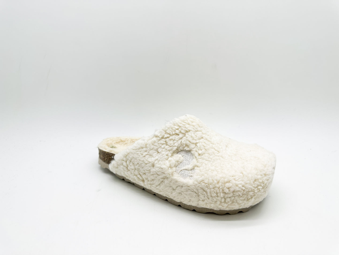 thies 1856 ® Kids Organic Teddy Clog off white (K)