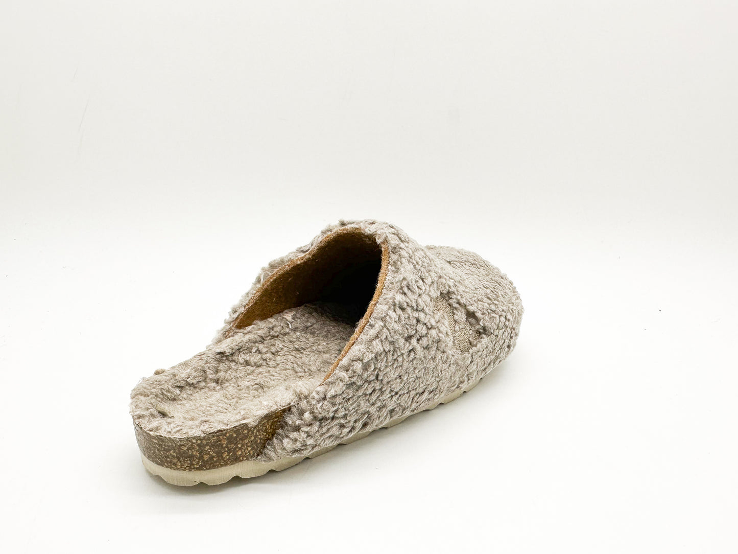 thies 1856 ® Kids Organic Teddy Clog taupe (K)