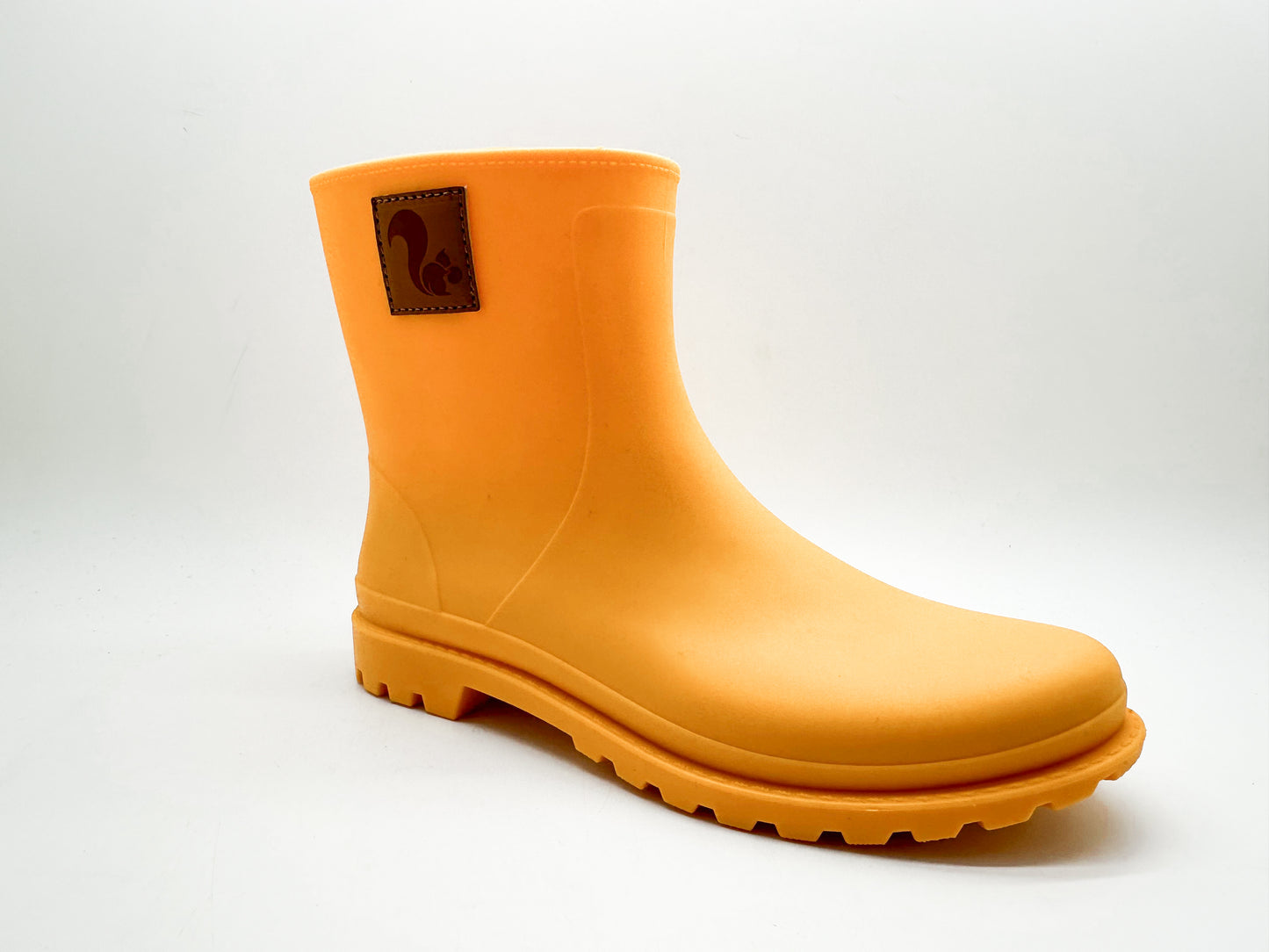 thies ® Bio Rainboot orange juice vegan (W) | 100% waterproof biodegradable rainboots