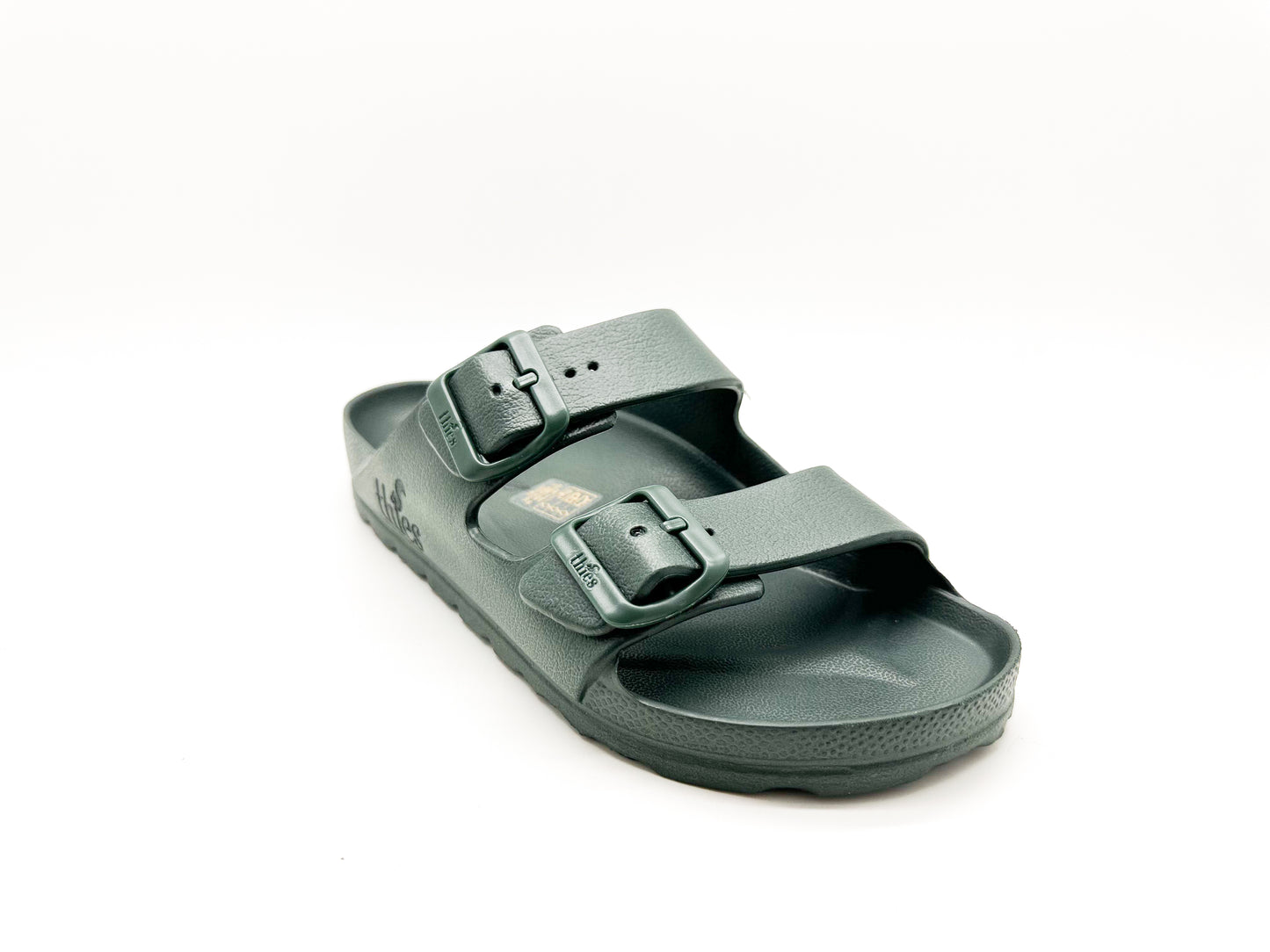 thies 1856 ® Ecofoam Sandal vegan forest green