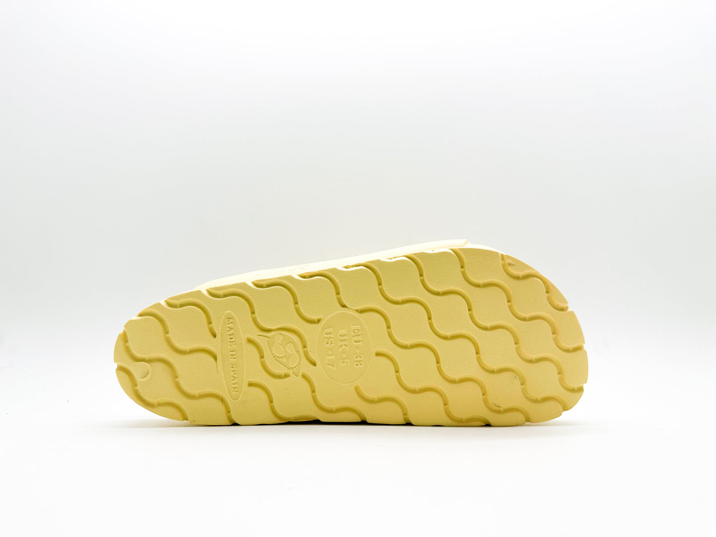 thies 1856 ® Ecofoam Sandal vegan lemon sorbet