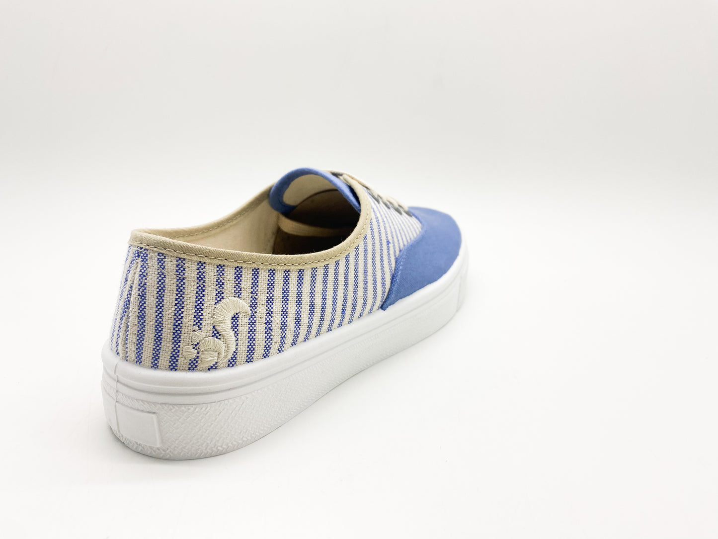 thies ® Organic Cotton Stripe Plim Sneaker indigo (W)