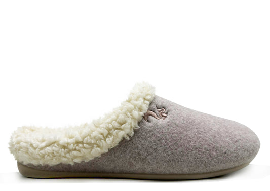 thies 1856 ® Organic Cozy Slipper taupe (W/X)