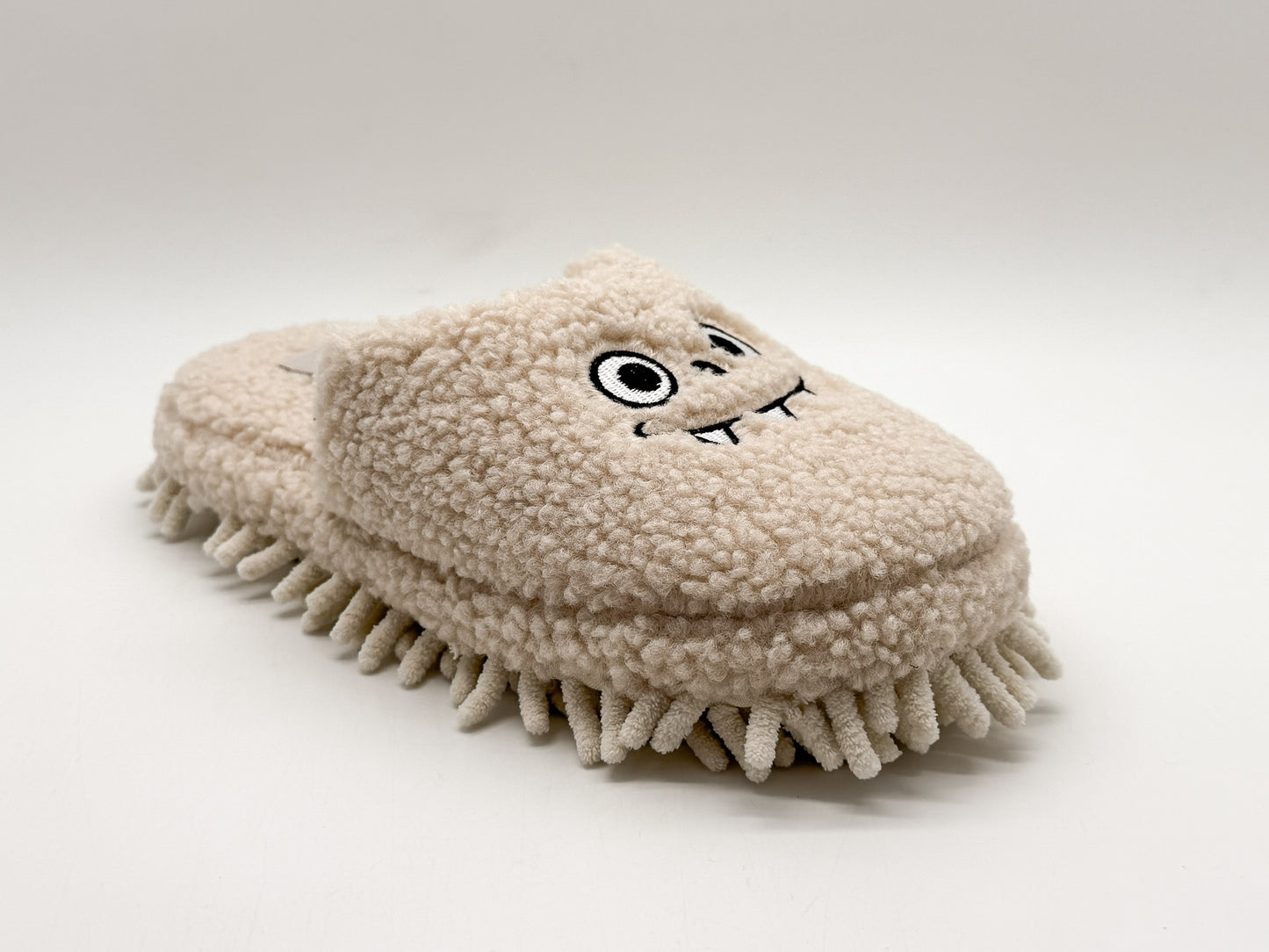 thies 1856 ® Eco Monstimop Teddy Slipper off white vegan