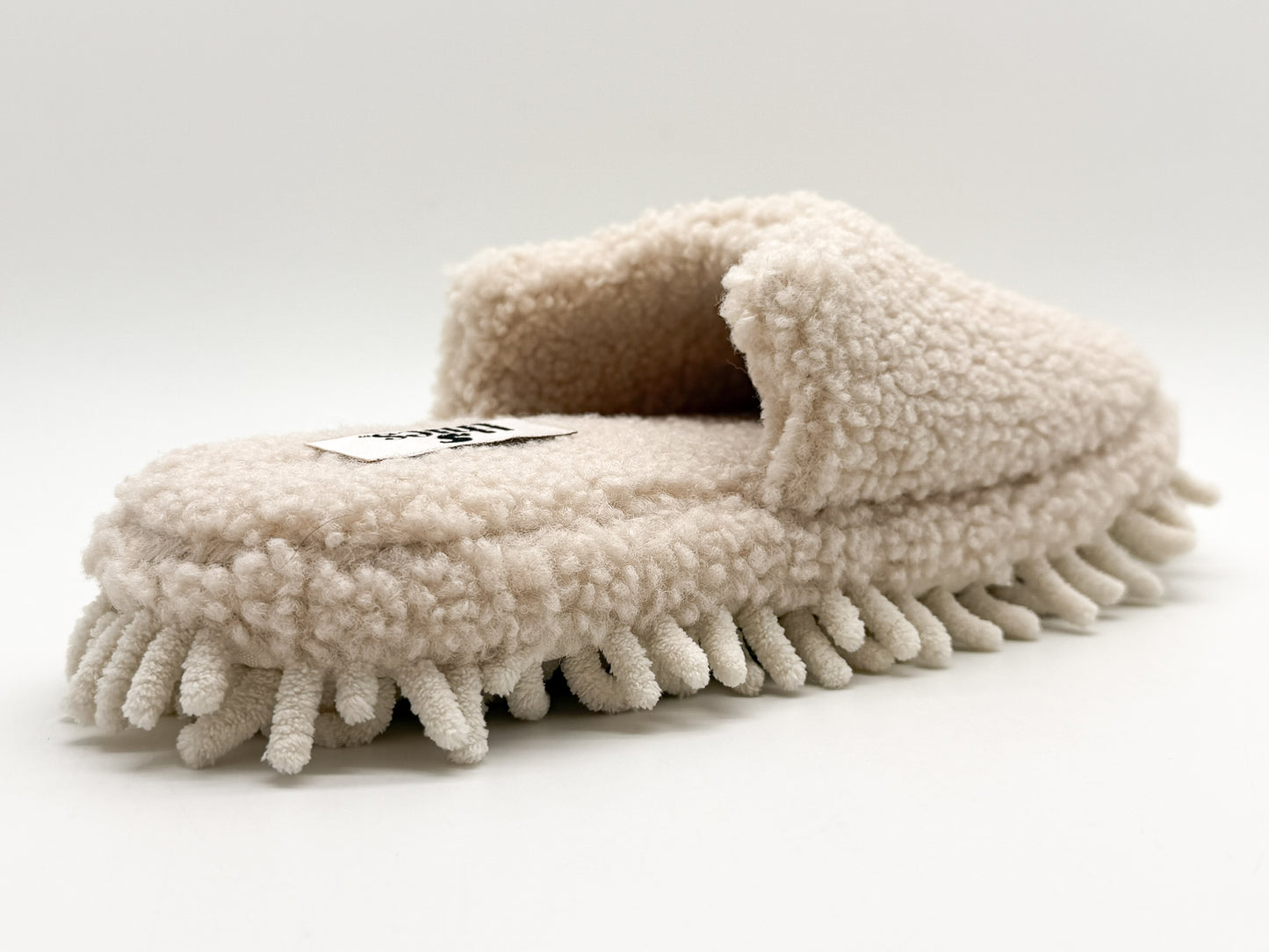 thies 1856 ® Eco Monstimop Teddy Slipper off white vegan
