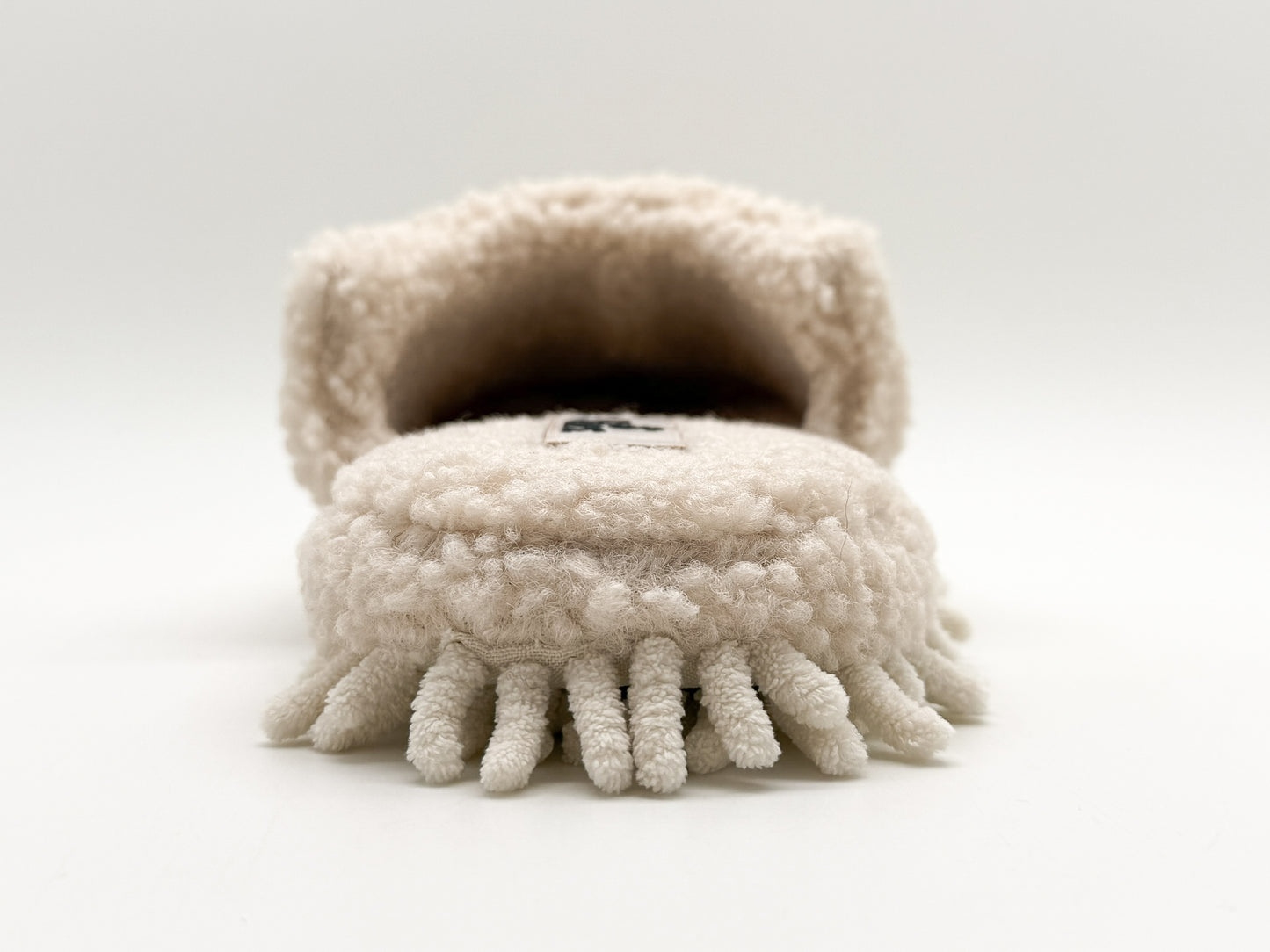 thies 1856 ® Eco Monstimop Teddy Slipper off white vegan