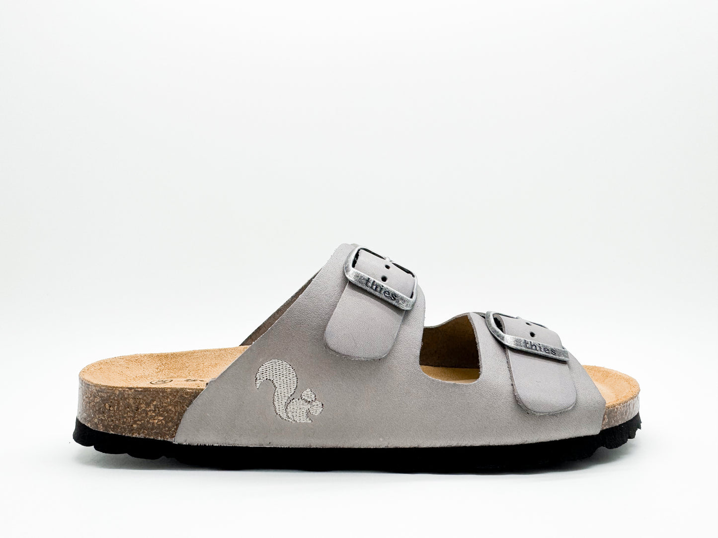 thies 1856 ® Eco Leather Sandal grey (W/X)
