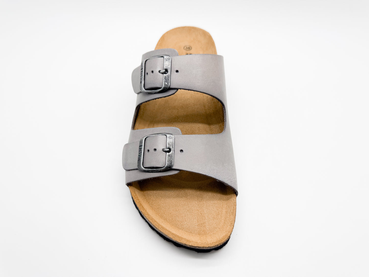 thies 1856 ® Eco Leather Sandal grey (W/X)