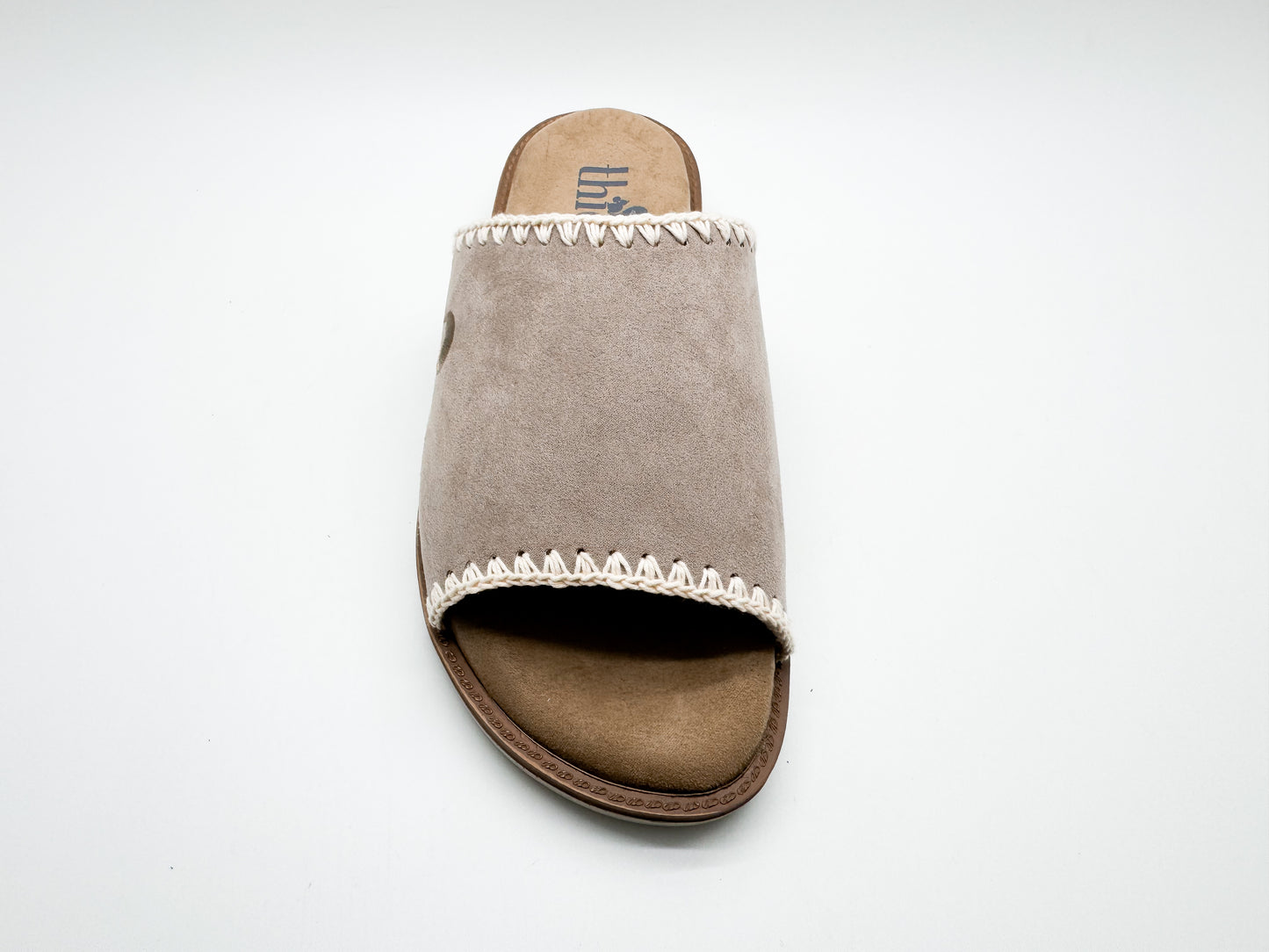 thies 1856 ® Rec Soft Woven Slide taupe (W/X)