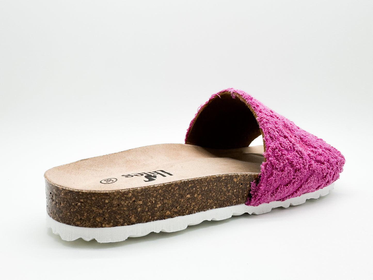 thies 1856 ® Eco Bio Terry Slide vegan orchid pink (W/X)