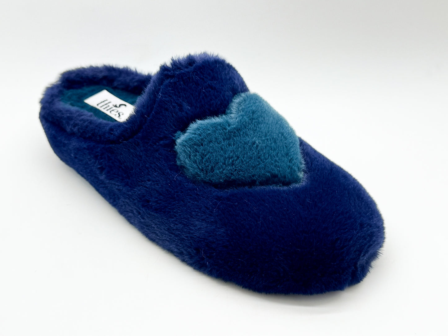 thies 1856 ® Rec Heart Slipper navy love