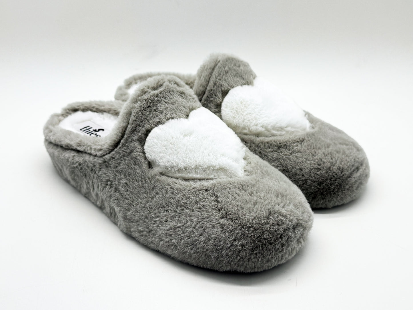 thies 1856 ® Rec Heart Slipper taupe love