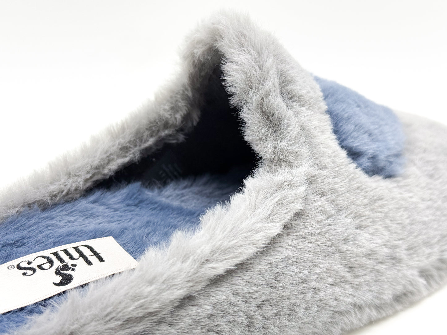 thies 1856 ® Rec Heart Slipper grey love