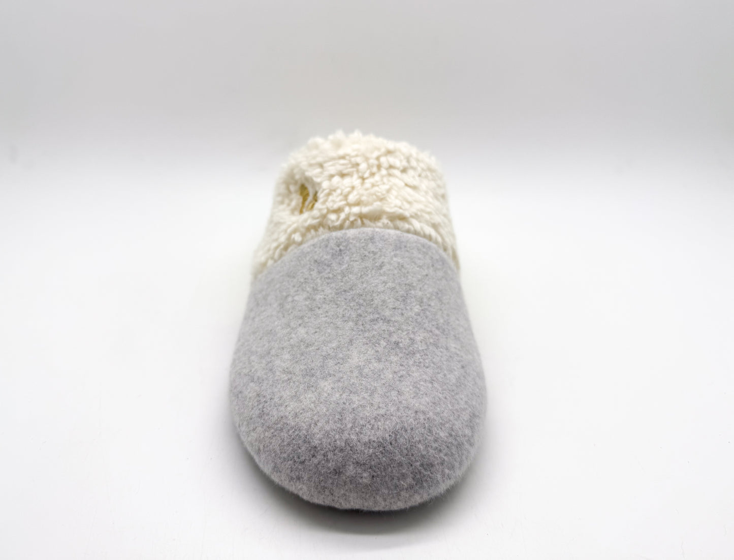 thies 1856 ® Organic Teddy Mix Slipper grey