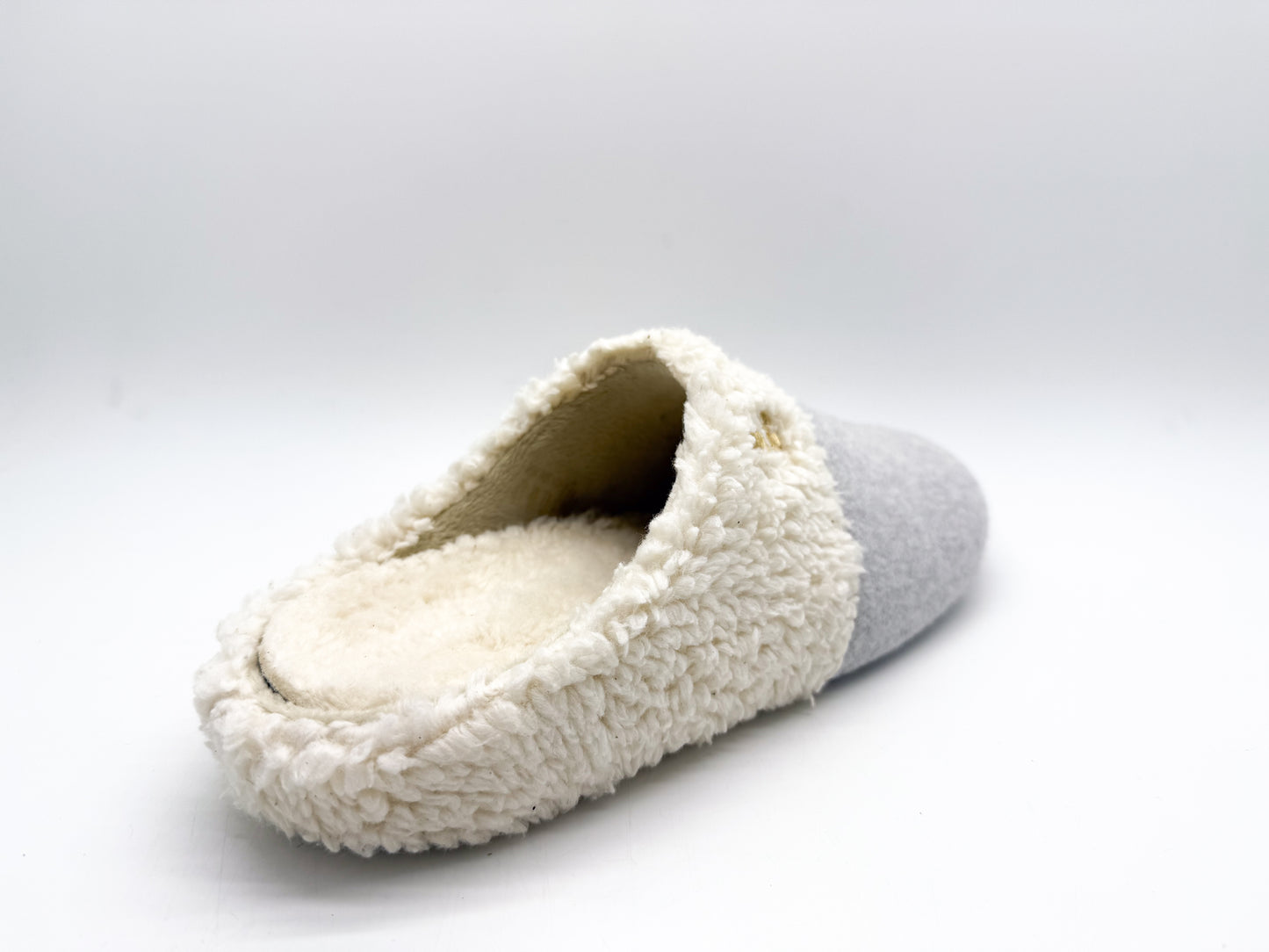 thies 1856 ® Organic Teddy Mix Slipper grey