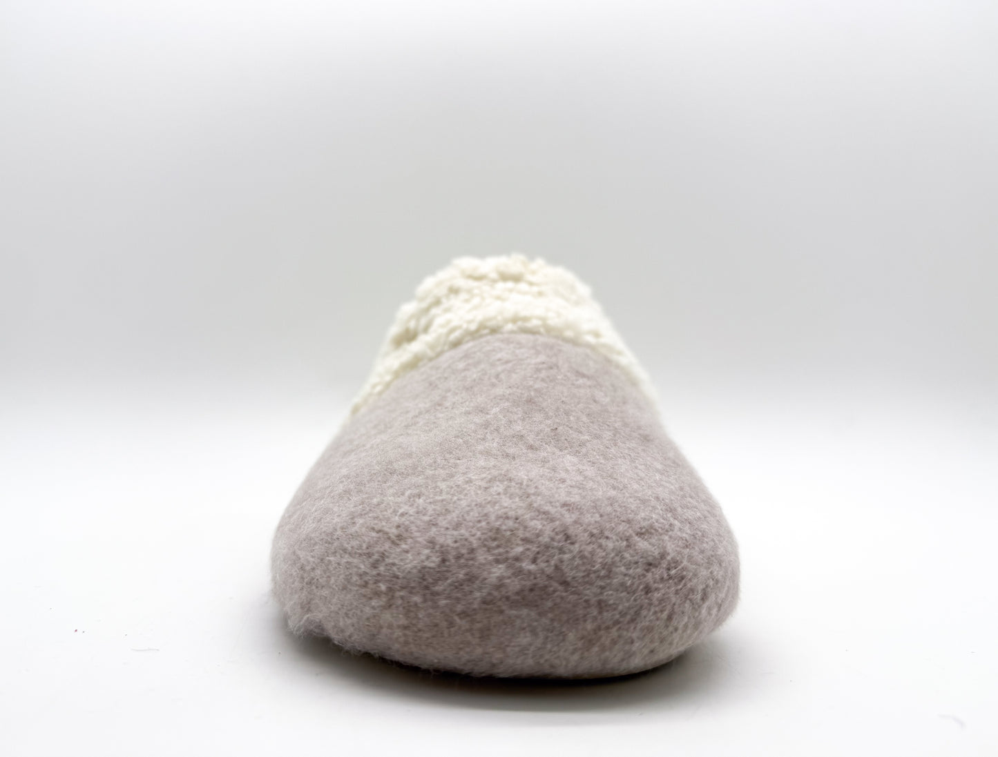 thies 1856 ® Organic Teddy Mix Slipper taupe