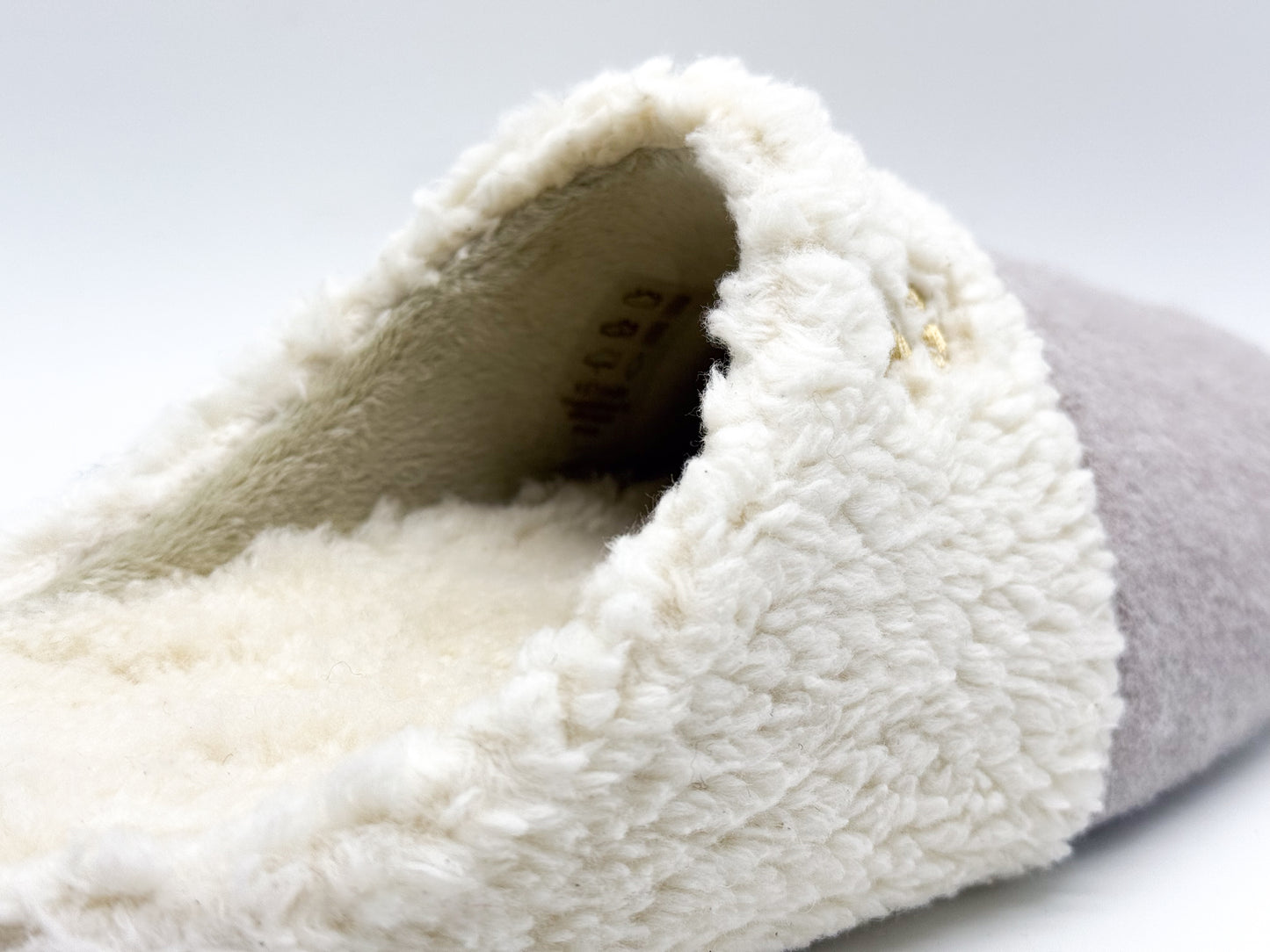 thies 1856 ® Organic Teddy Mix Slipper taupe