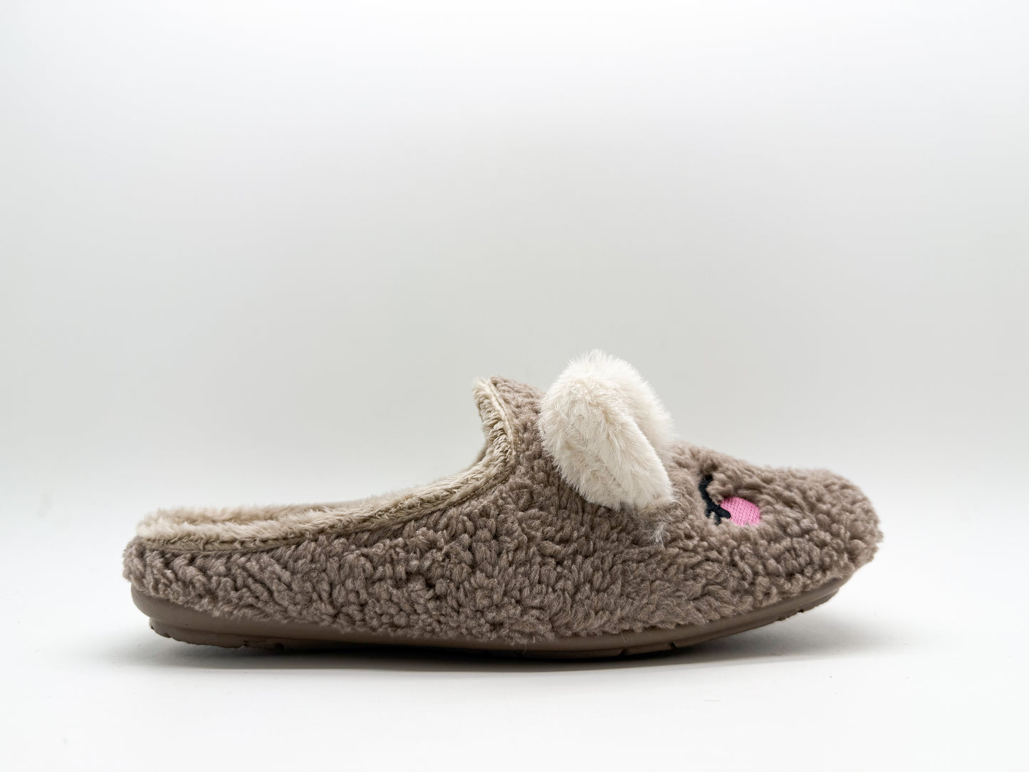 thies 1856 ® Organic Rabbit Slipper vegan taupe