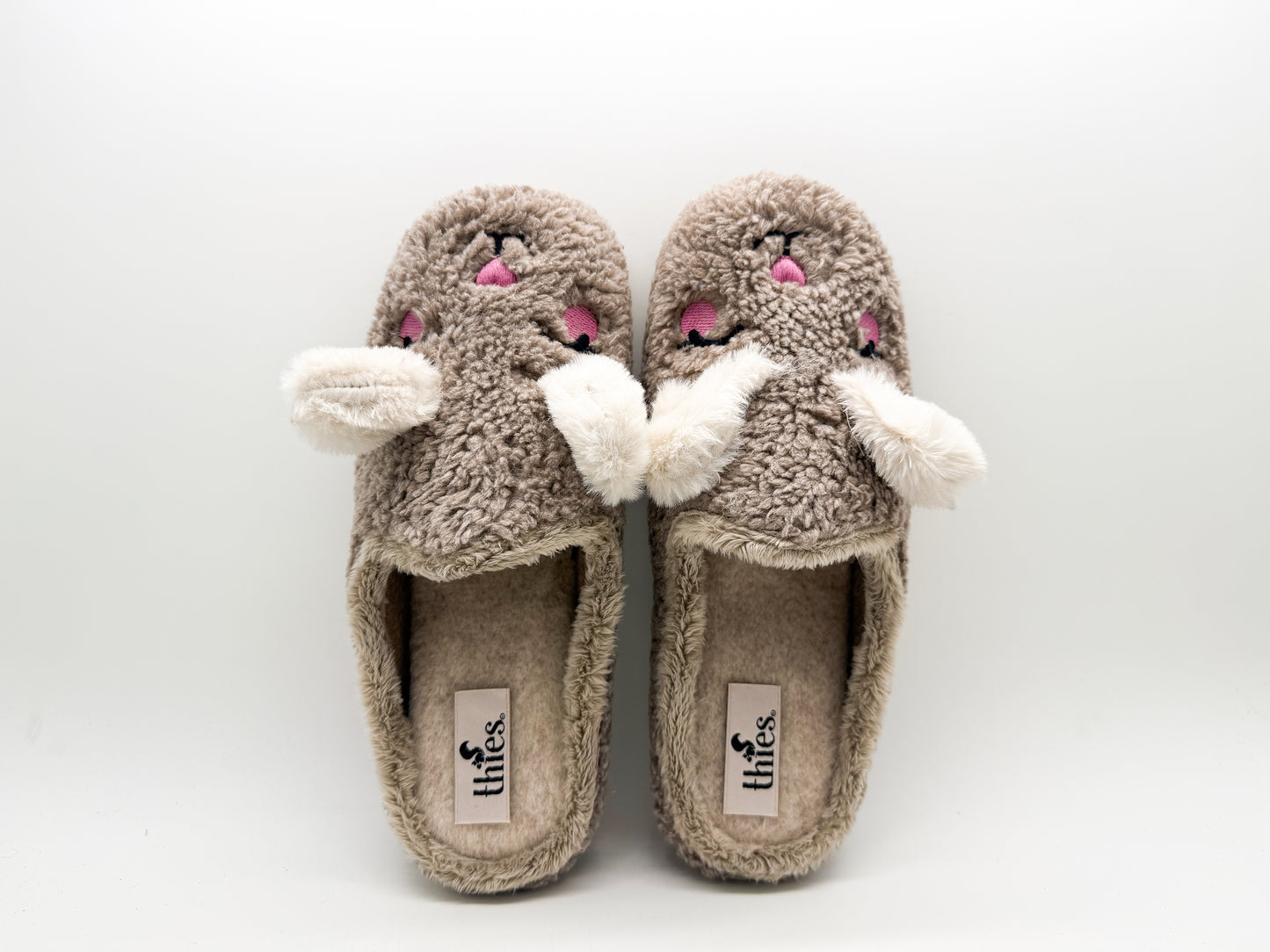 thies 1856 ® Organic Rabbit Slipper vegan taupe