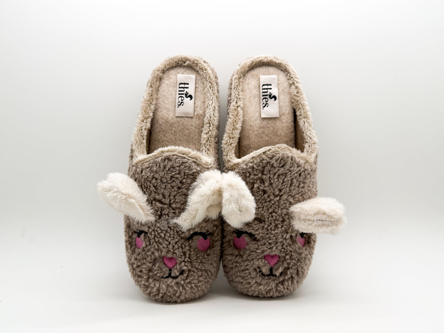 thies 1856 ® Organic Rabbit Slipper vegan taupe