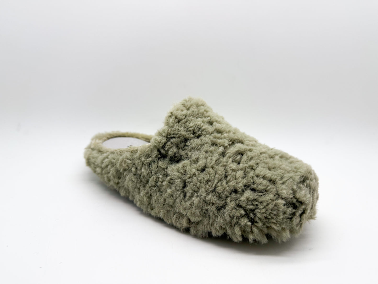 thies 1856 ® Rec Fluffy Slipper vegan emerald