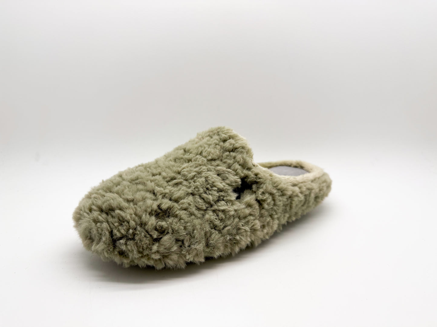 thies 1856 ® Rec Fluffy Slipper vegan emerald