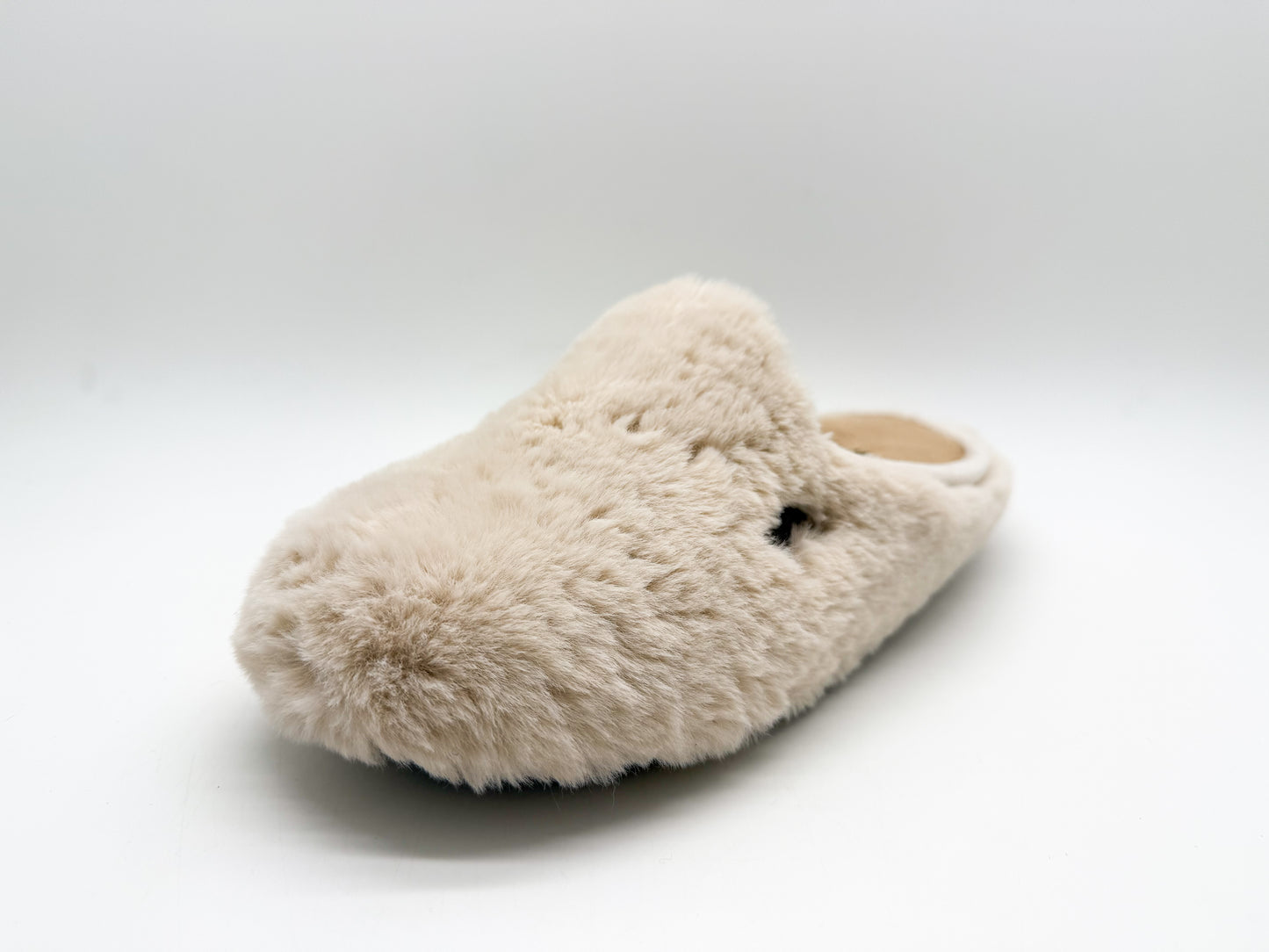 thies 1856 ® Rec Fluffy Slipper vegan beige