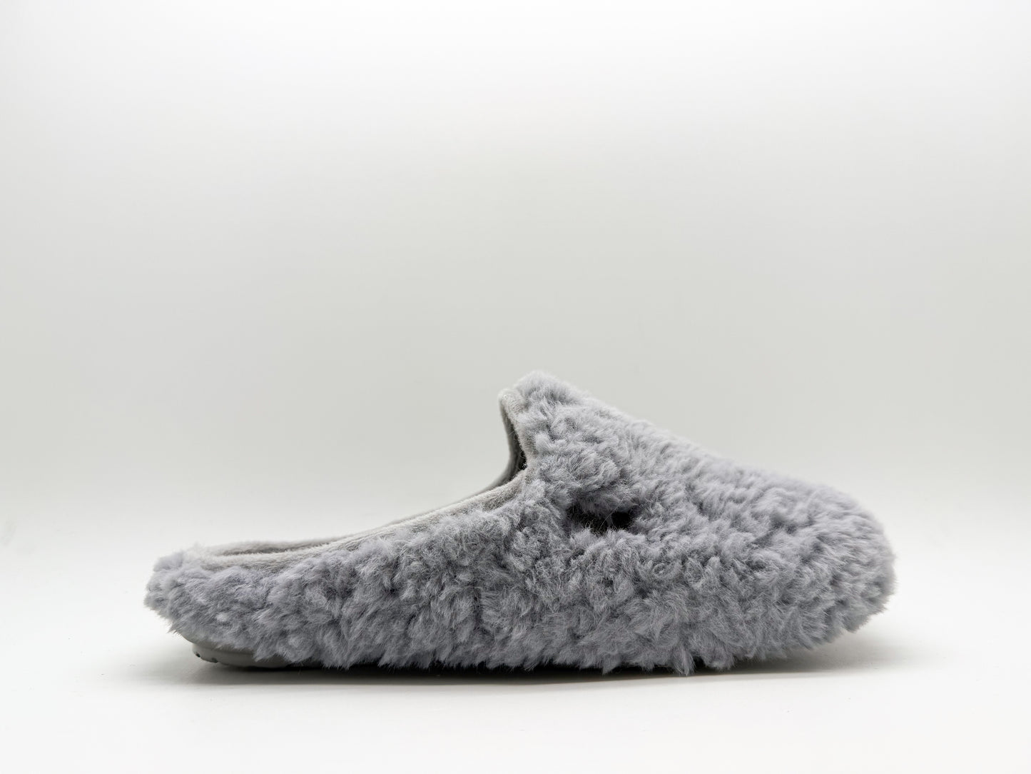 thies 1856 ® Rec Fluffy Slipper vegan grey