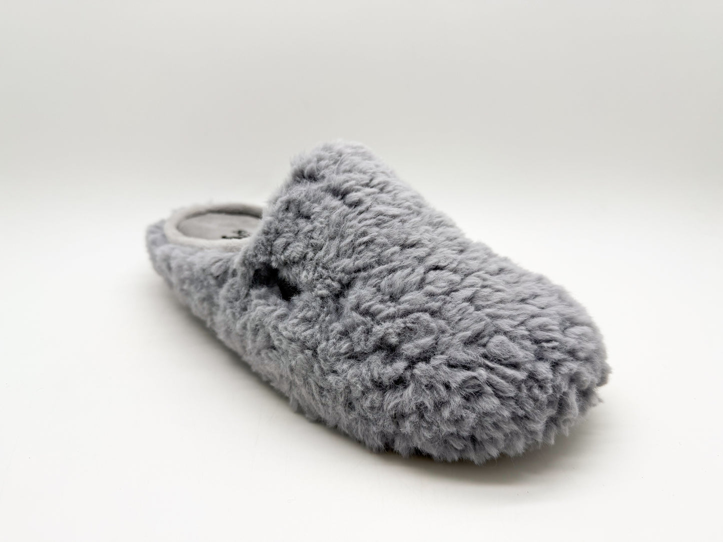 thies 1856 ® Rec Fluffy Slipper vegan grey